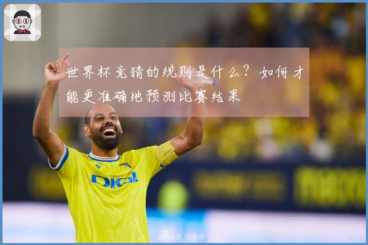 世界杯竞猜的规则是什么？如何才能更准确地预测比赛结果